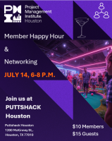 PMI Membership Happy Hour & Networking Event