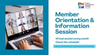 PMI Houston: Virtual Member Orientation & Information Session